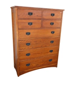 Thomasville Impression mission oak high chest
