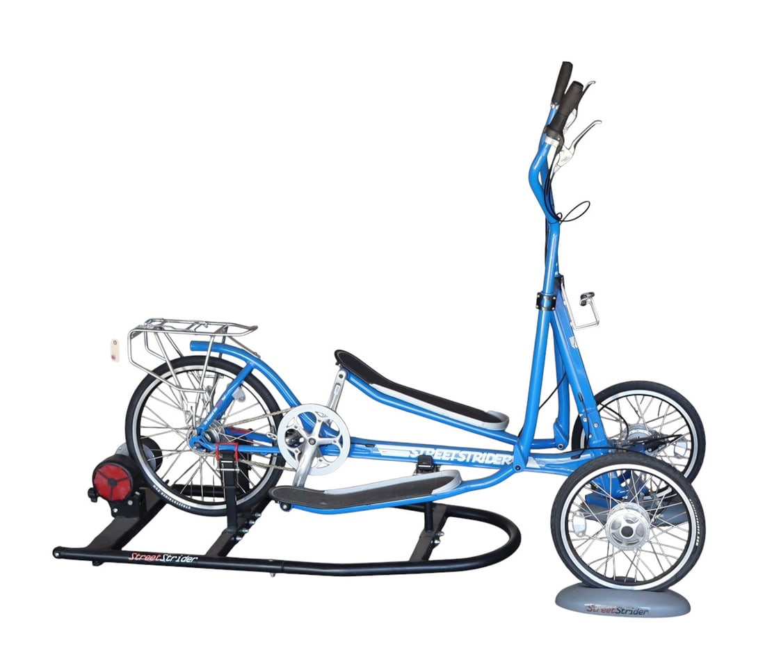 StreetStrider elliptical bike outside or inside (1 of 8)