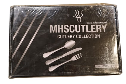 NEW in Box Flatware Set in box service for six