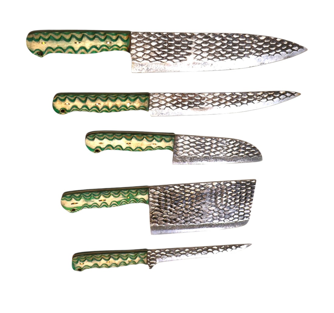 New fancy 5pc. cutlery set (1 of 2)