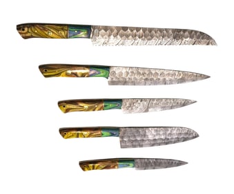 New fancy 5pc. cutlery set