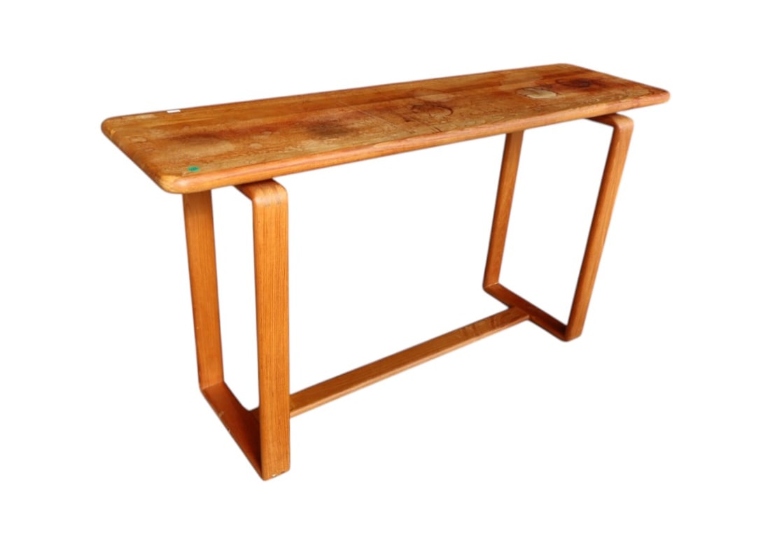 Sun Cabinet Furniture teak mid century modern design sofa table (1 of 4)