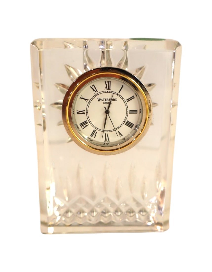 Nice Waterford crystal clock (1 of 3)