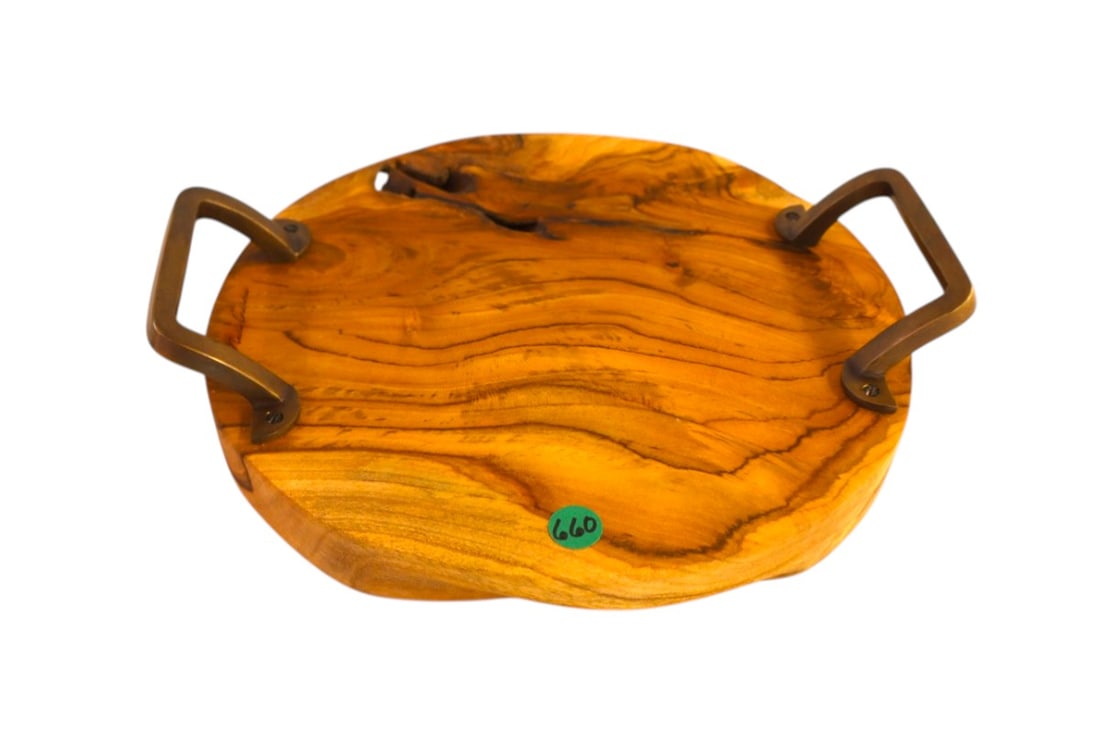 Free edge MCM design cutting cheese board signed Cucina Mari (1 of 5)