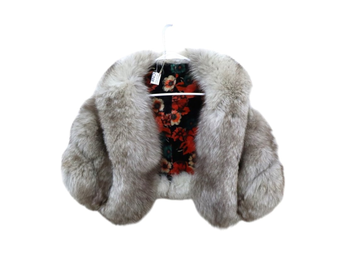 Vintage fur shoulder shaw wrap (1 of 5)