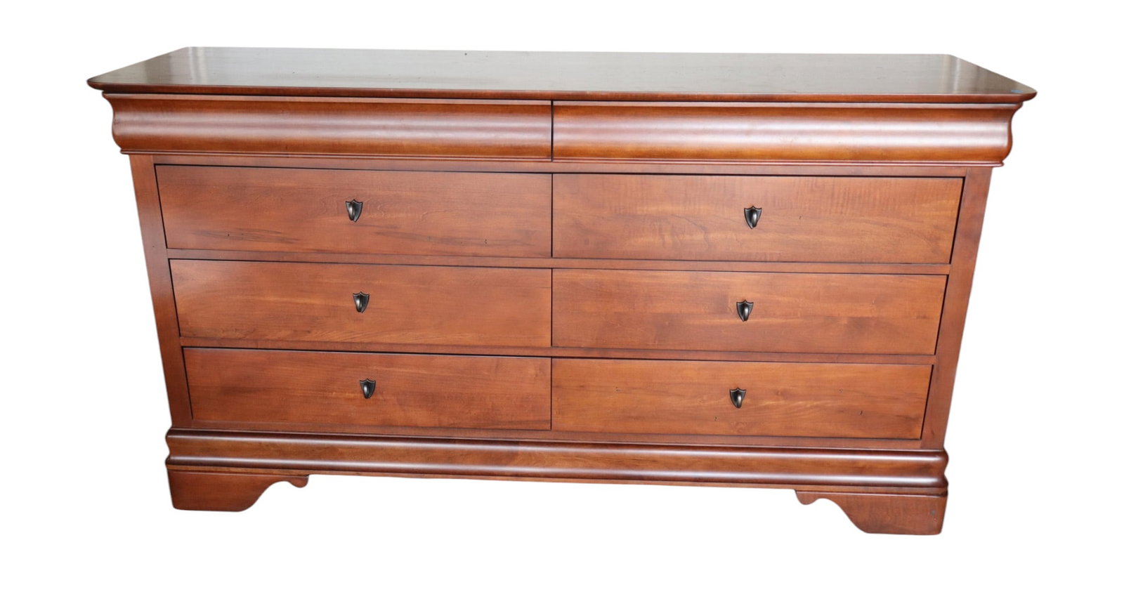 Kincaid Furniture solid cherry 8 drawer low chest (1 of 5)