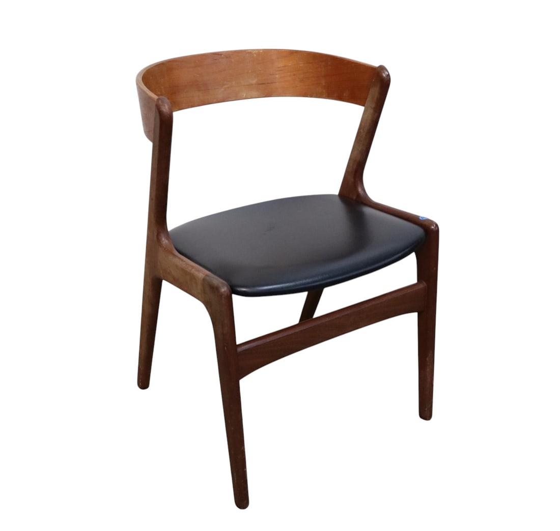 Vtg MCM Danish teak chairs - Fire Kai Kristiansen (1 of 8)