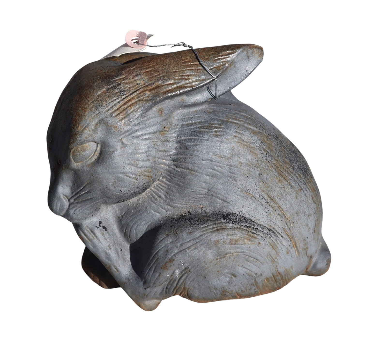 Semi antique cast iron garden rabbit (1 of 4)