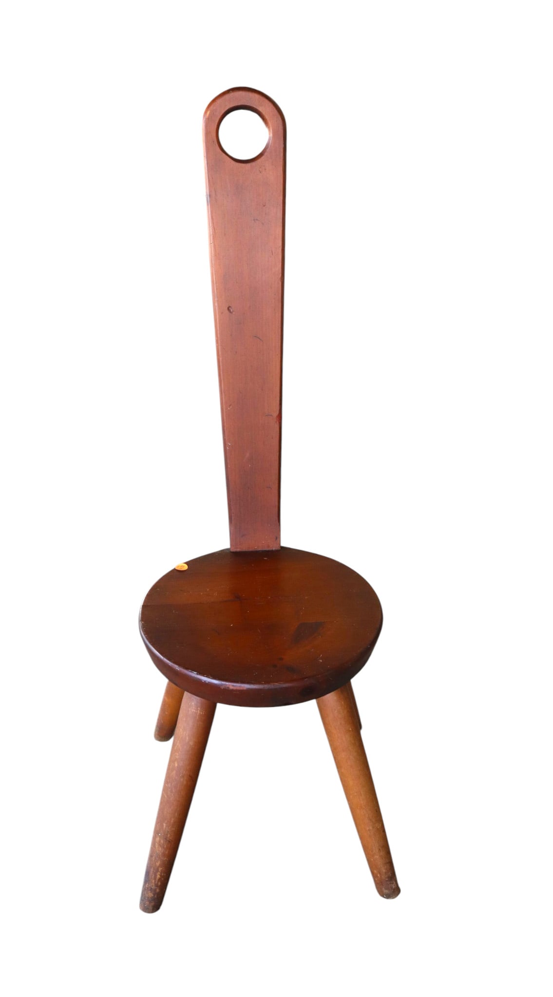 MidC. 1950's William Fetner keyhole chair (1 of 7)