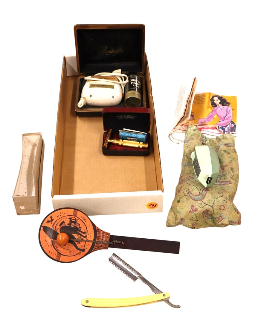 5 piece lot: Vintage and Antique Razors and others (1 of 5)