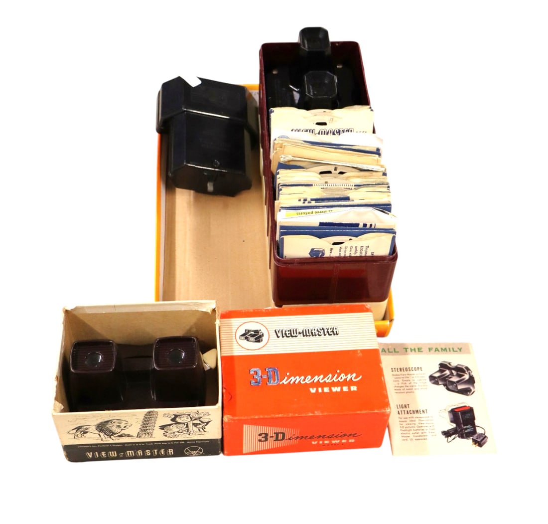 Vintage View Master view finders with reels (1 of 6)