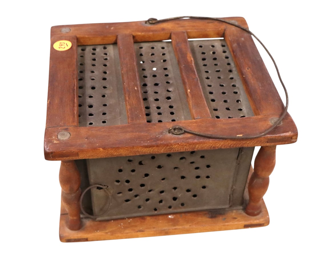 Antique foot warmer: Antique foot warmer