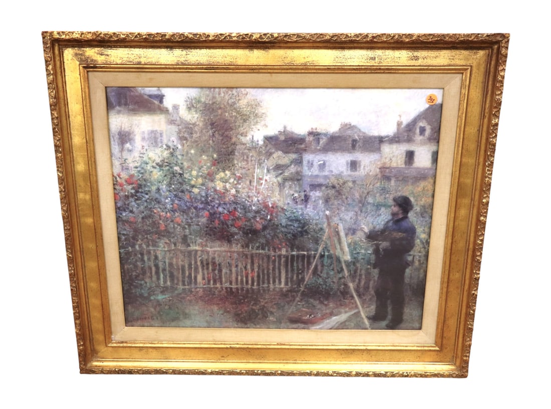Vintage signed by Windsor Art Products print: Vintage signed by Windsor Art Products print. 25.5"h x 30.5"w