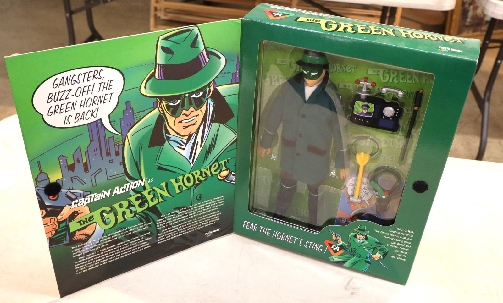 Vintage Playing Mantis Green Hornet action figure Heros Series new in box by KB Toys Exclusive.: Vintage Playing Mantis Green Hornet action figure Heros Series new in box by KB Toys Exclusive.