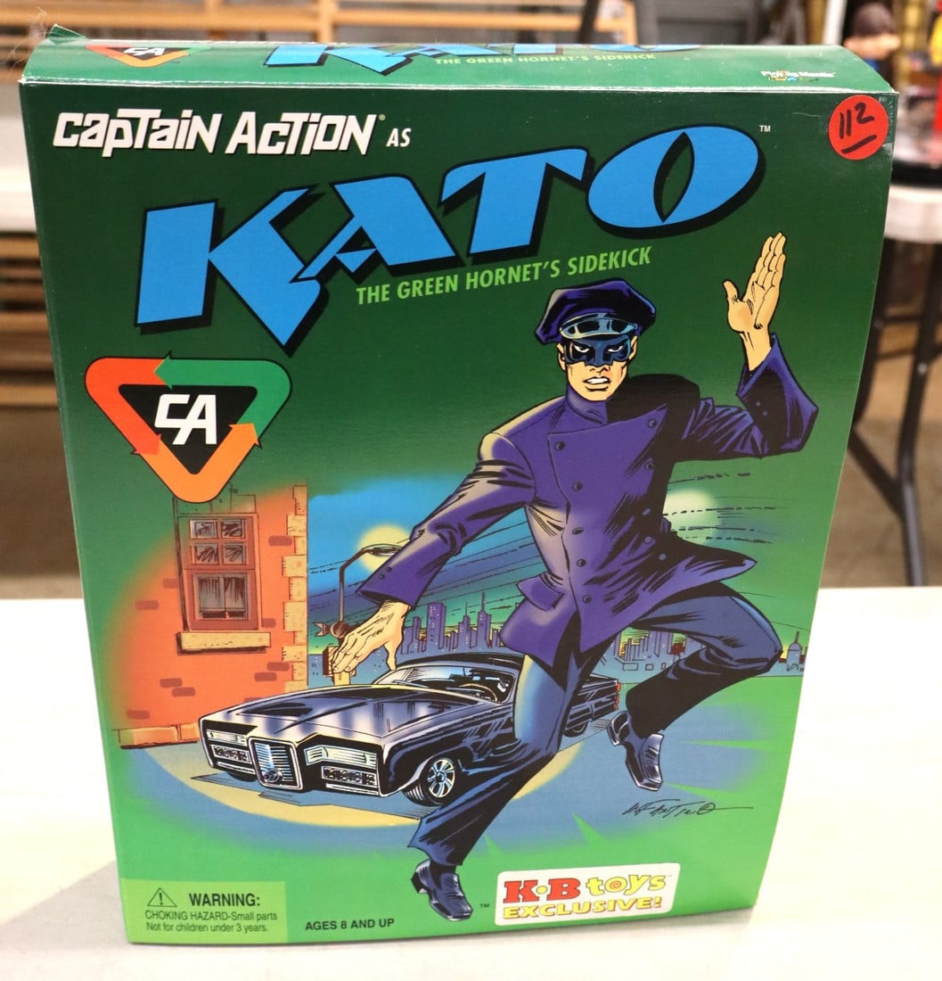 Vintage Playing Mantis Kato action figure Heros Series new in box by KB Toys Exclusive.: Vintage Playing Mantis Kato action figure Heros Series new in box by KB Toys Exclusive.