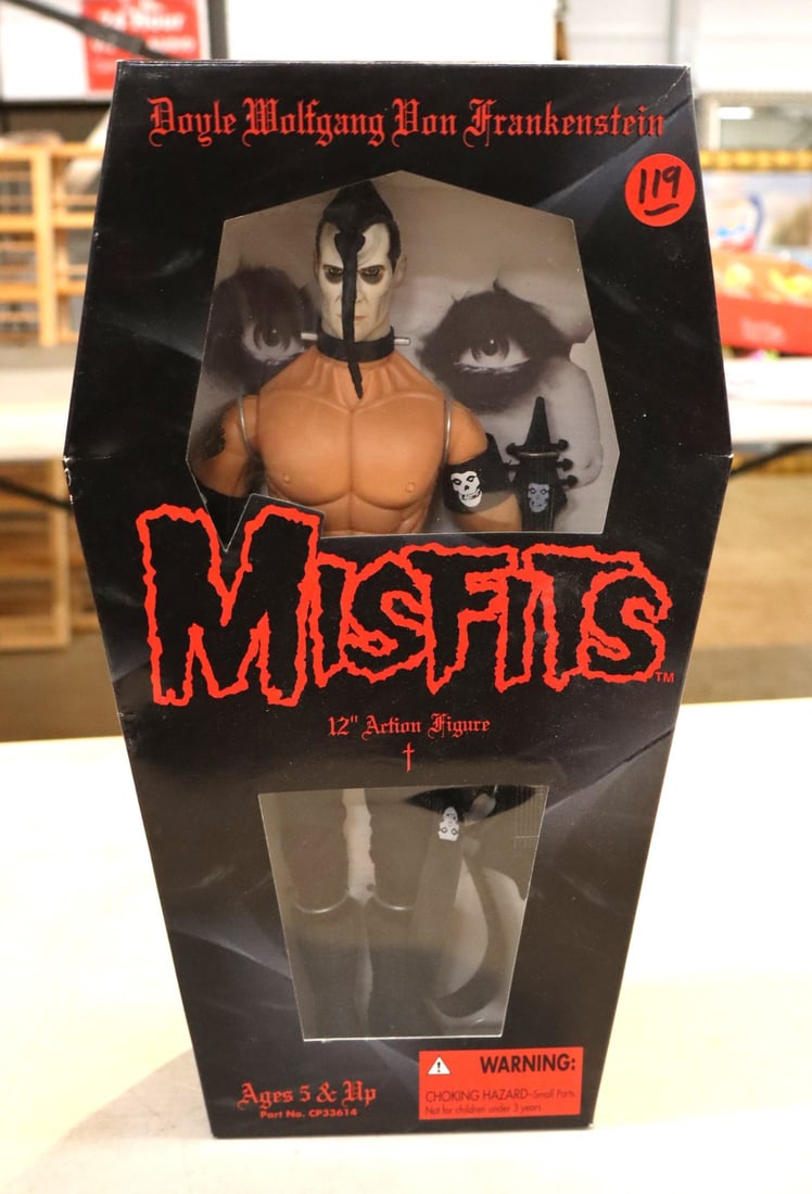 Misfits Doyle Wolfgang Don Frankenstein 12 inch action figure by 21st Century Toys new in box. (1 of 2)