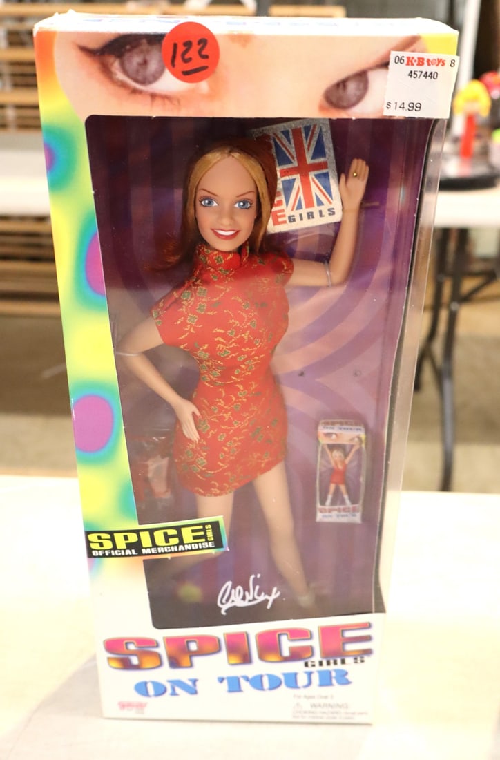 Vintage Spice Girls on Tour Gallob Toys Gerri Ginger Spice new in box. (1 of 2)