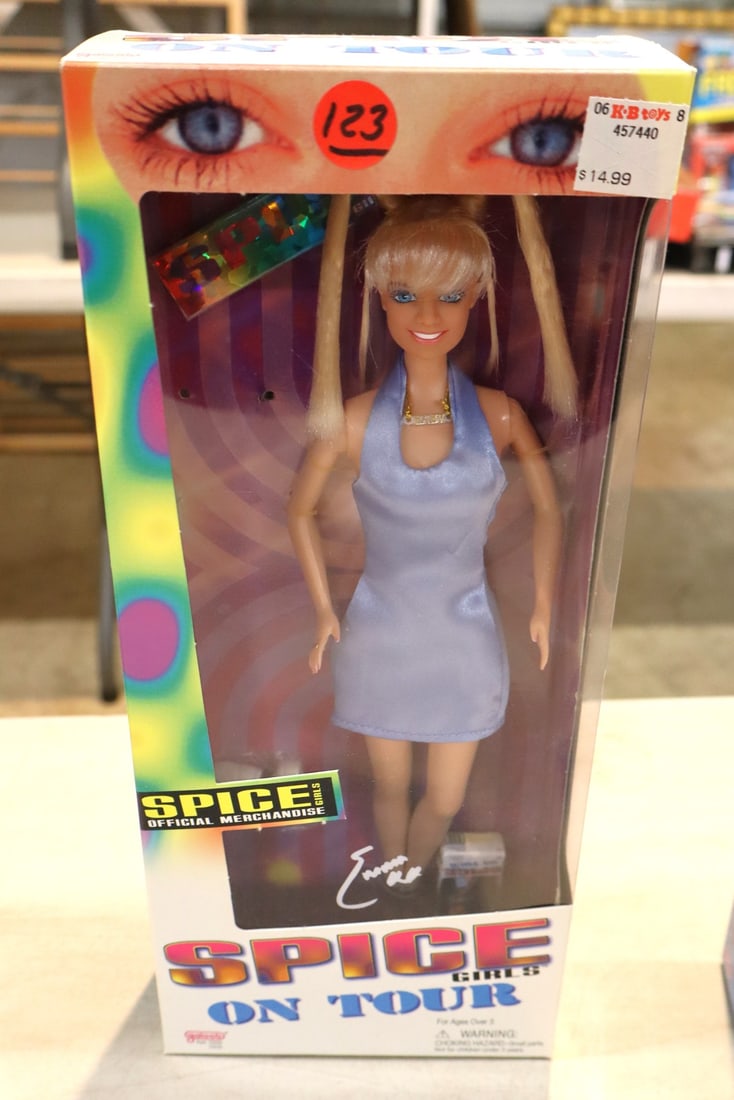 Vintage Spice Girls on Tour Gallob Toys Emma Baby Spice new in box. (1 of 2)