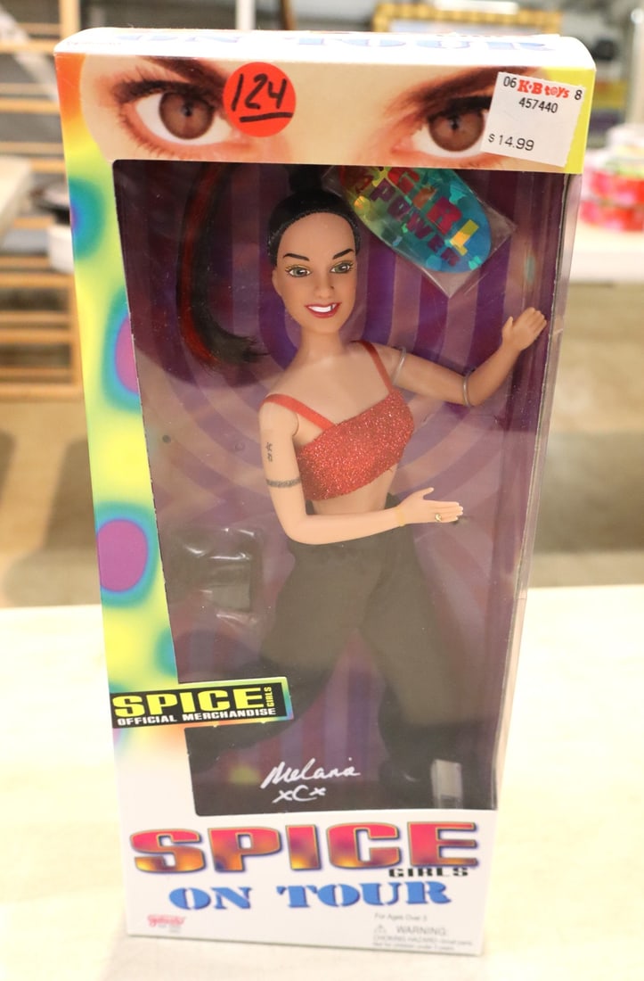 Vintage Spice Girls on Tour Gallob Toys Melanie C. Sporty Spiece new in box. (1 of 2)