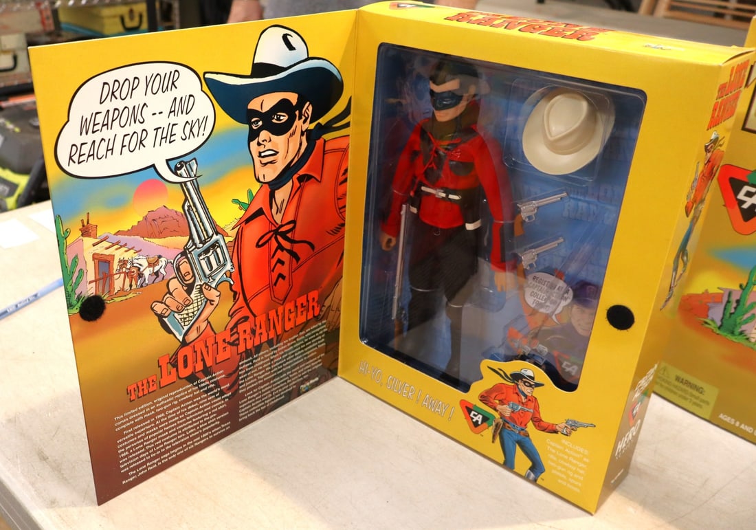 Vintage Playing Mantis Captain Action Figures The Lone Ranger new in box (1 of 5)