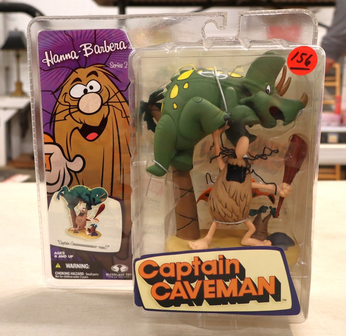 Vintage Hannah Barbera McFarlane Toys Series 2 Captain Caveman new in box (1 of 4)