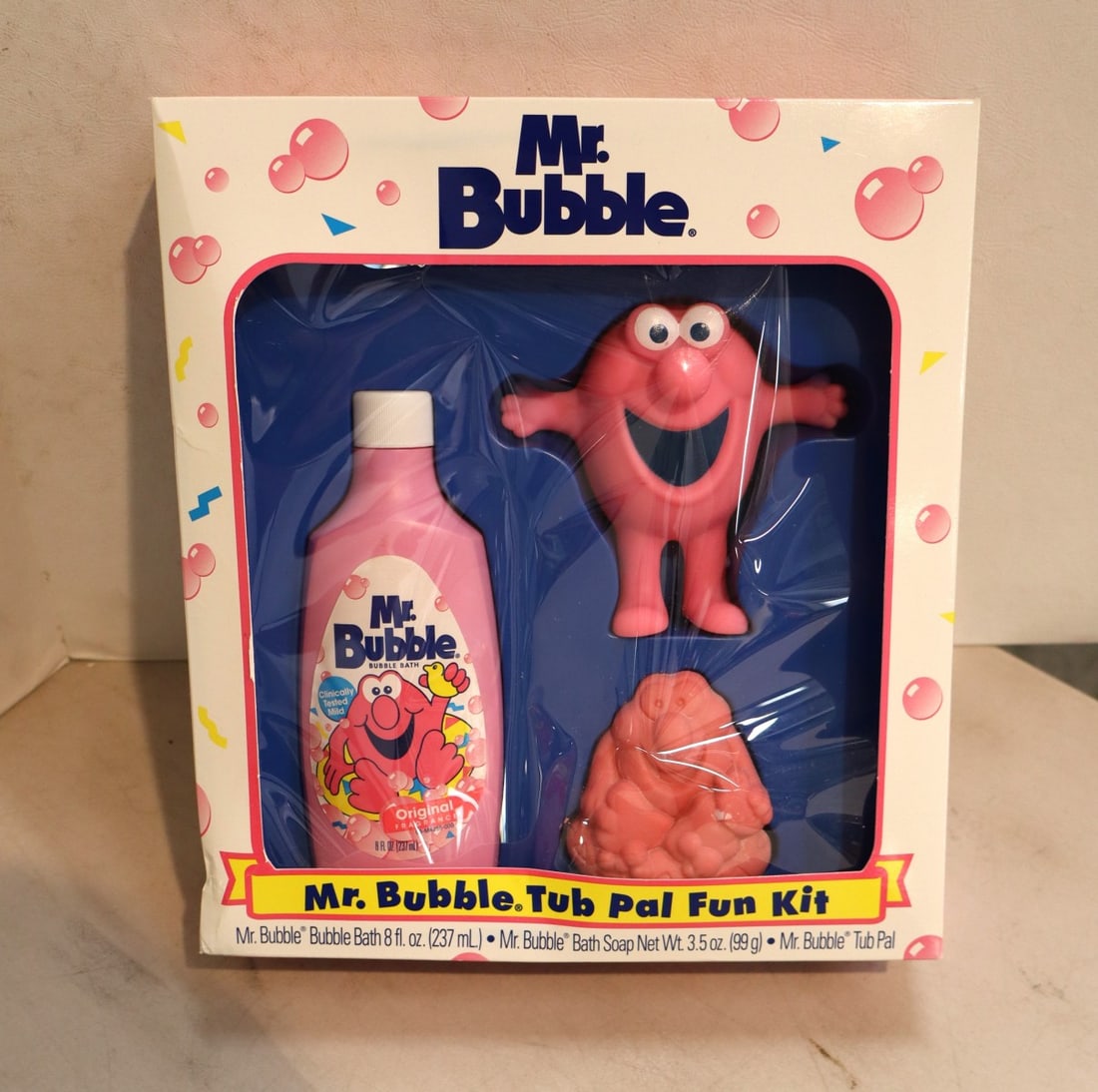 Vintage Mr. Bubbles Tub Pal Fun Kit in original packaging (1 of 2)