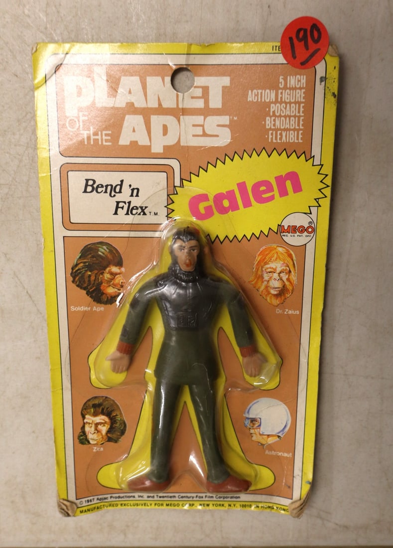 Vintage Planet of the Apes Bend N Flex Galen in original packaging (1 of 2)