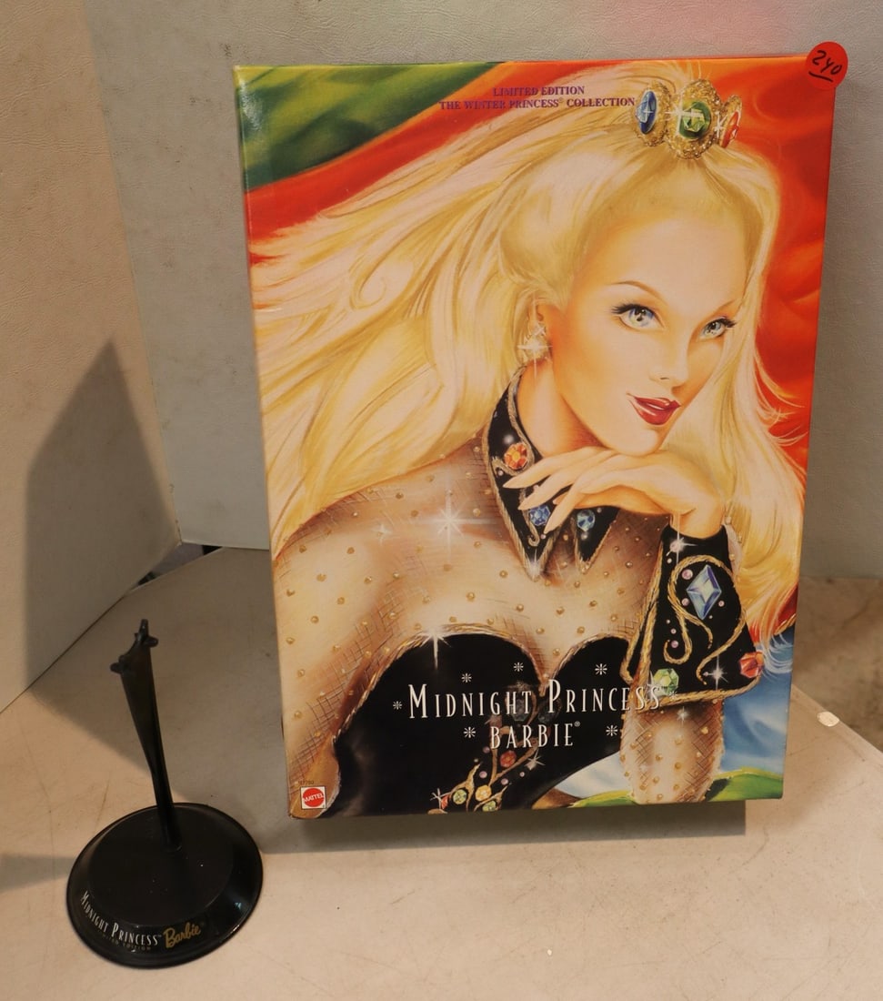 Vintage Limited Edition Winter Princess Collection Midnight Princess Barbie in original sealed (1 of 4)