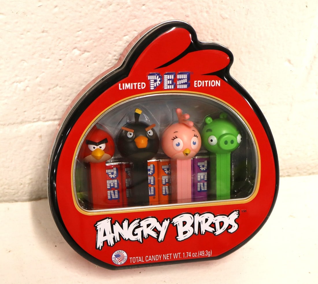 Vintage PEZ limited edition Angry Birds Pez in tin gift set - factory sealed (1 of 3)