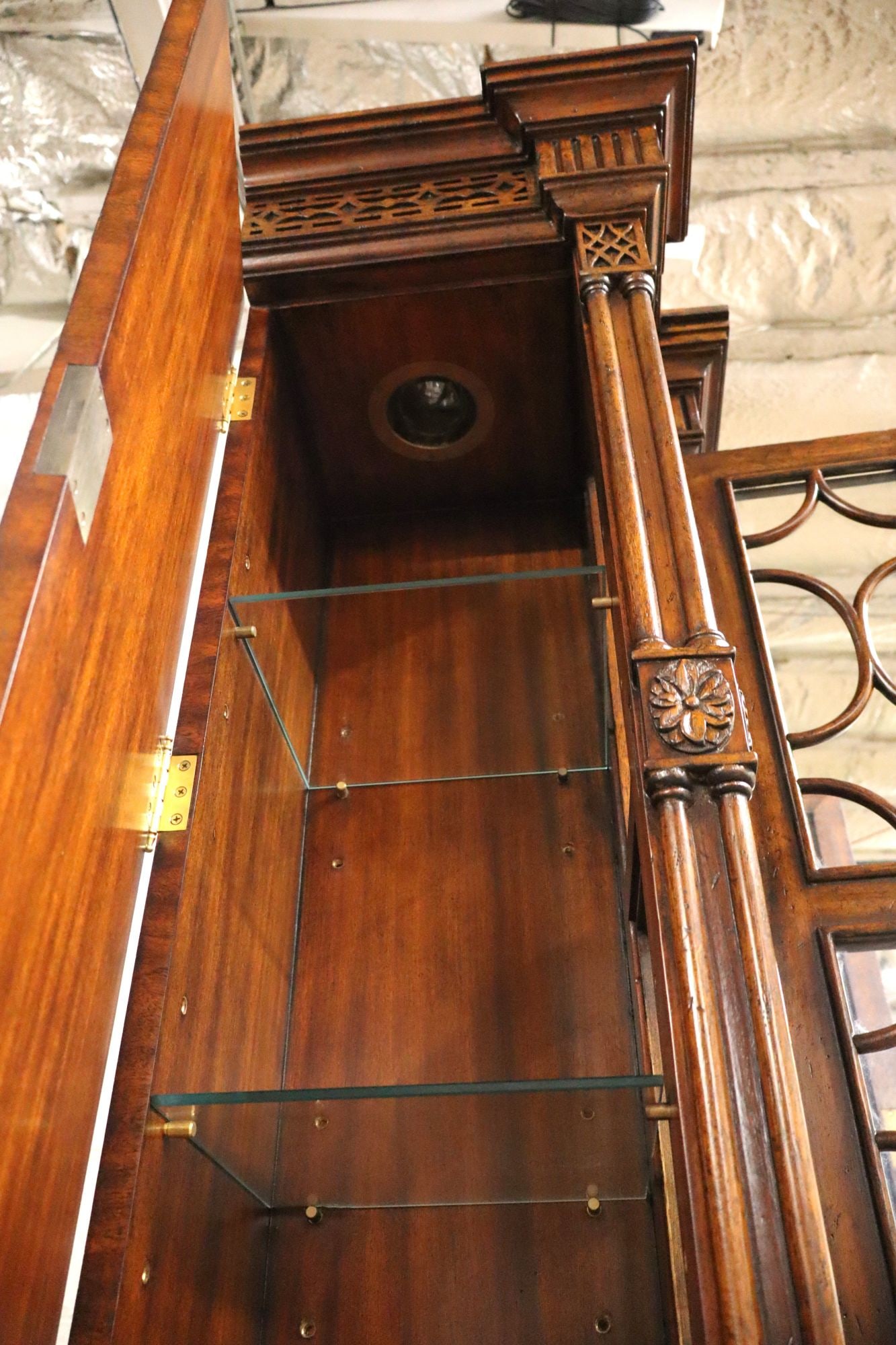 Beautiful Maitland Smith secretary bookcase - 6
