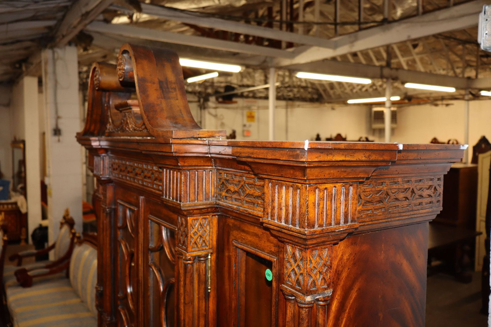 Beautiful Maitland Smith secretary bookcase - 9