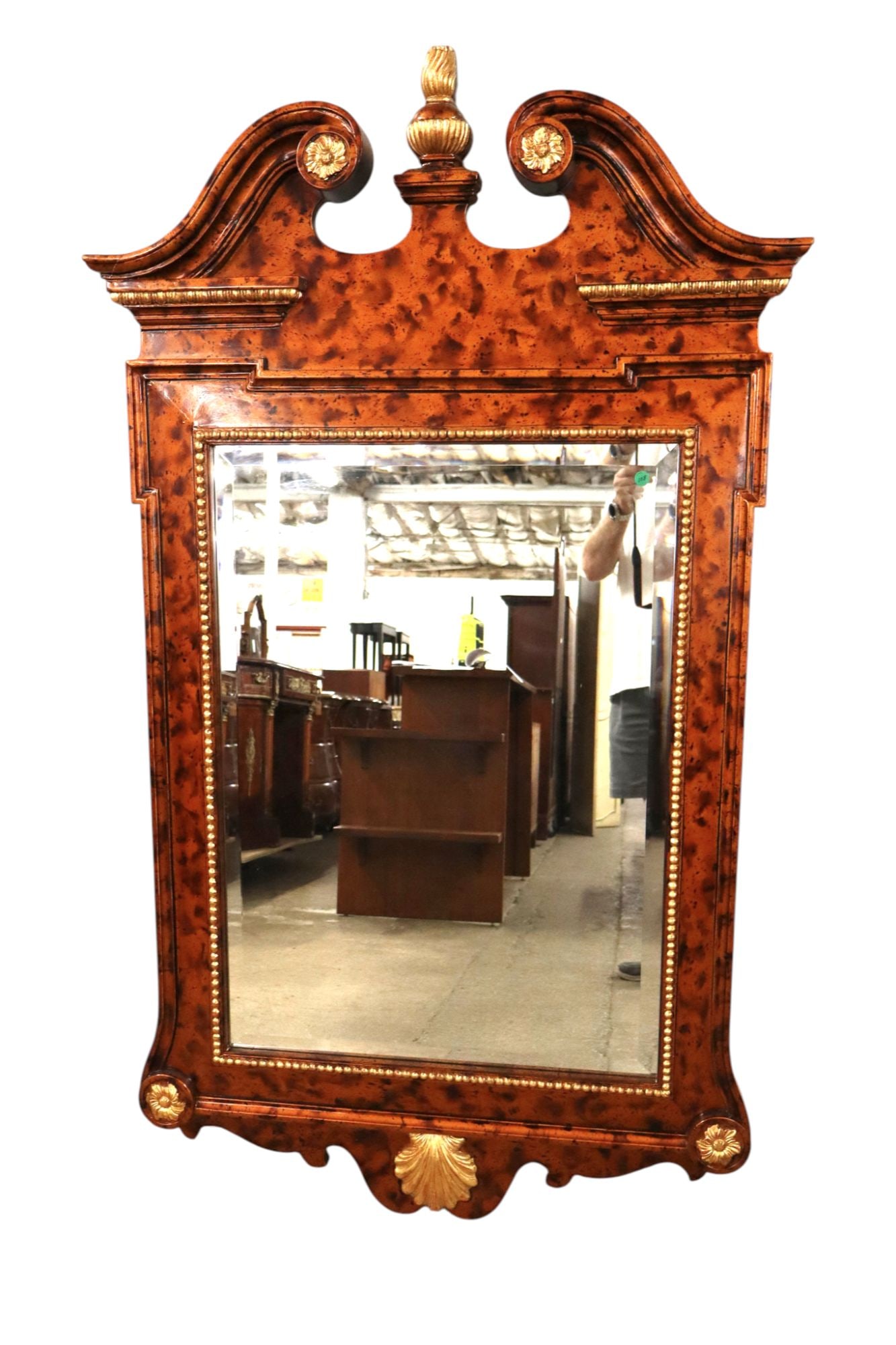 Beautiful Maitland Smith Chippendale mirror (1 of 8)