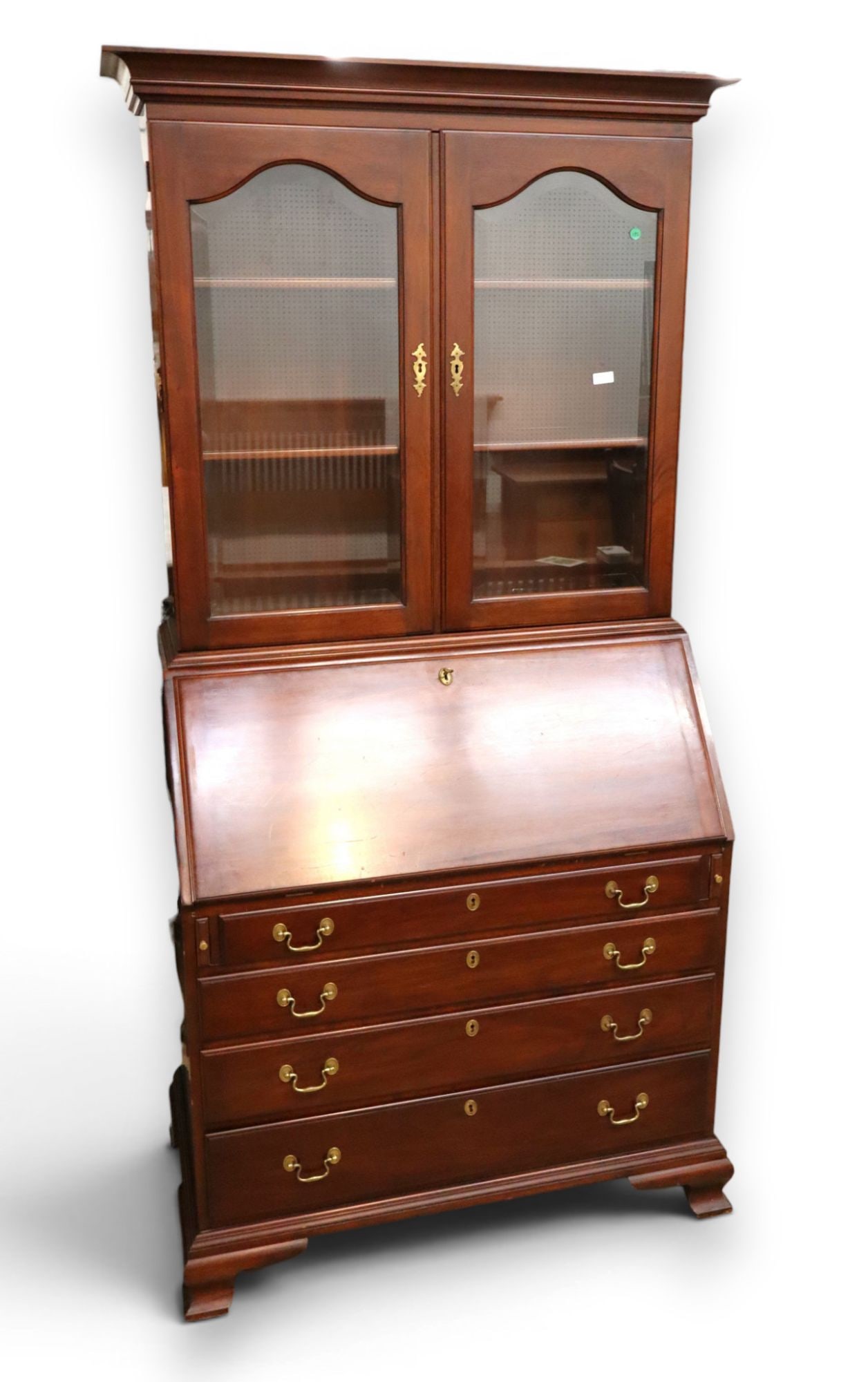 Virginia Galleries Henkel Harris secretary bookcase (1 of 15)