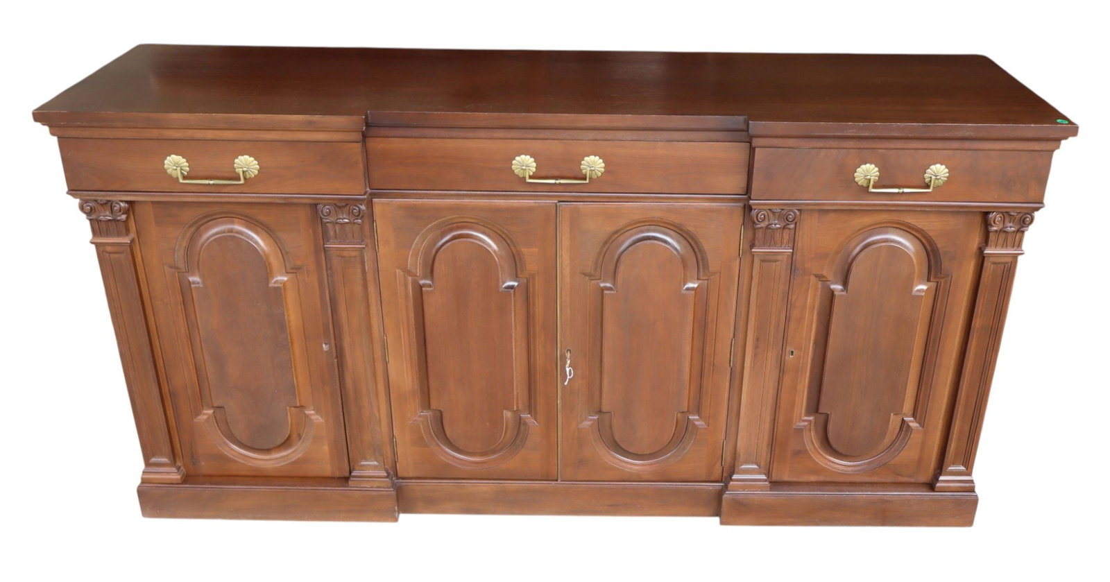 Vtg Karges fitted interior walnut buffet (1 of 7)