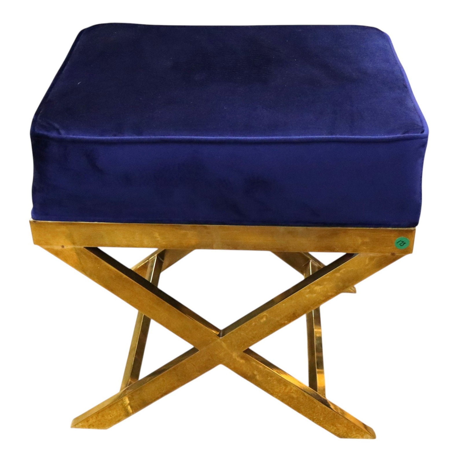 MCM IT brass X-Base stools after Charles Hollis Jones (1 of 5)
