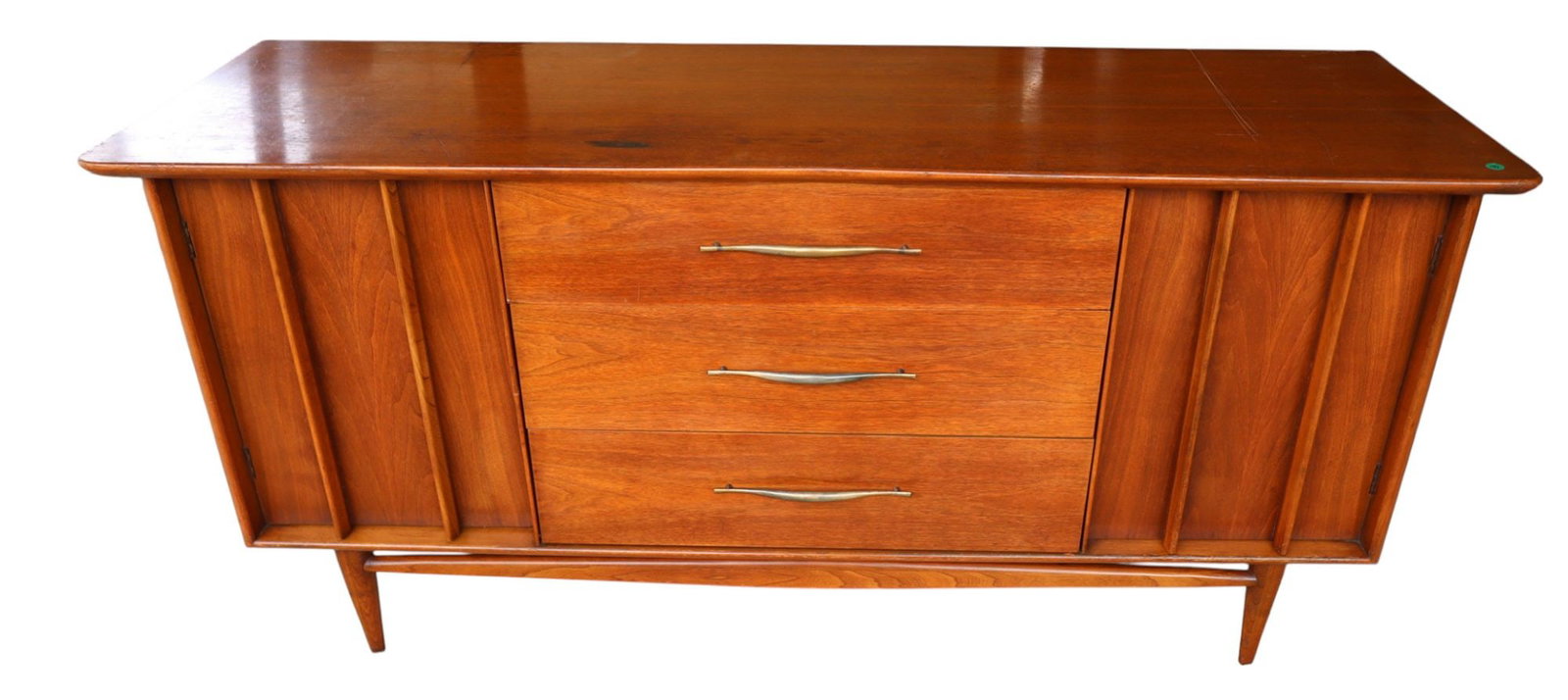 Mid Century Modern nice model walnut buffet, original finish (1 of 10)