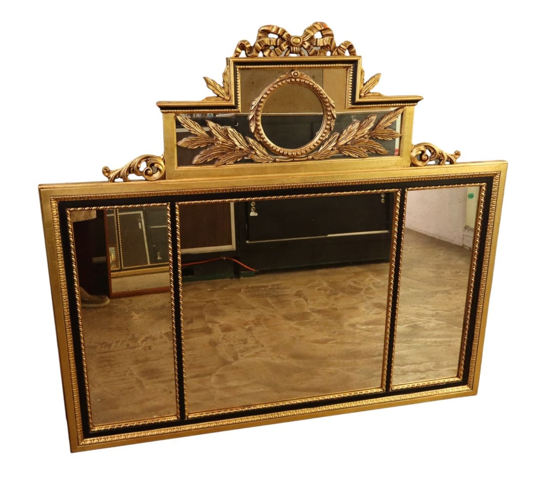 Quality carved multi section mirror made in Italy (1 of 5)