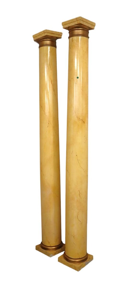 Vtg PR architectural columns with corbels (1 of 7)