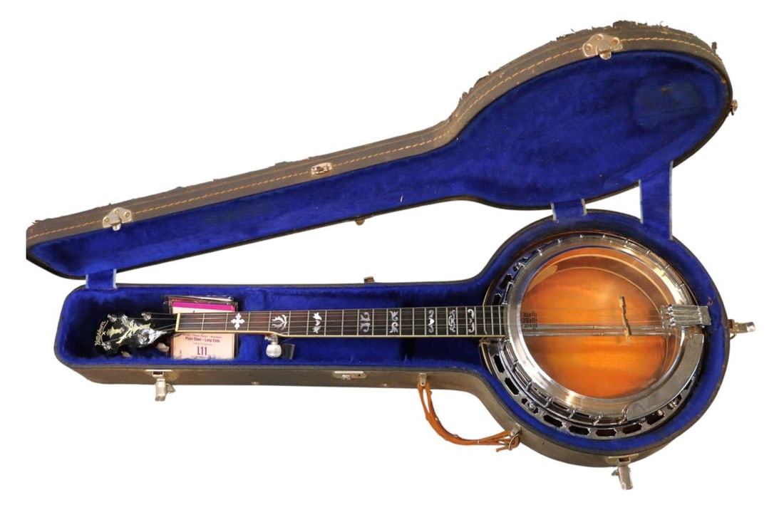 Fantastic vintage Washburn #28122 model B-18 banjo (1 of 14)