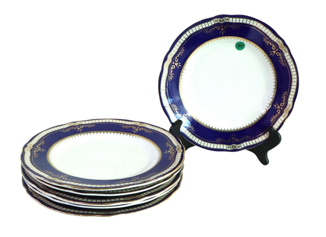 Set 6 Titanic Artifact reproduction 10.75" plates (1 of 4)