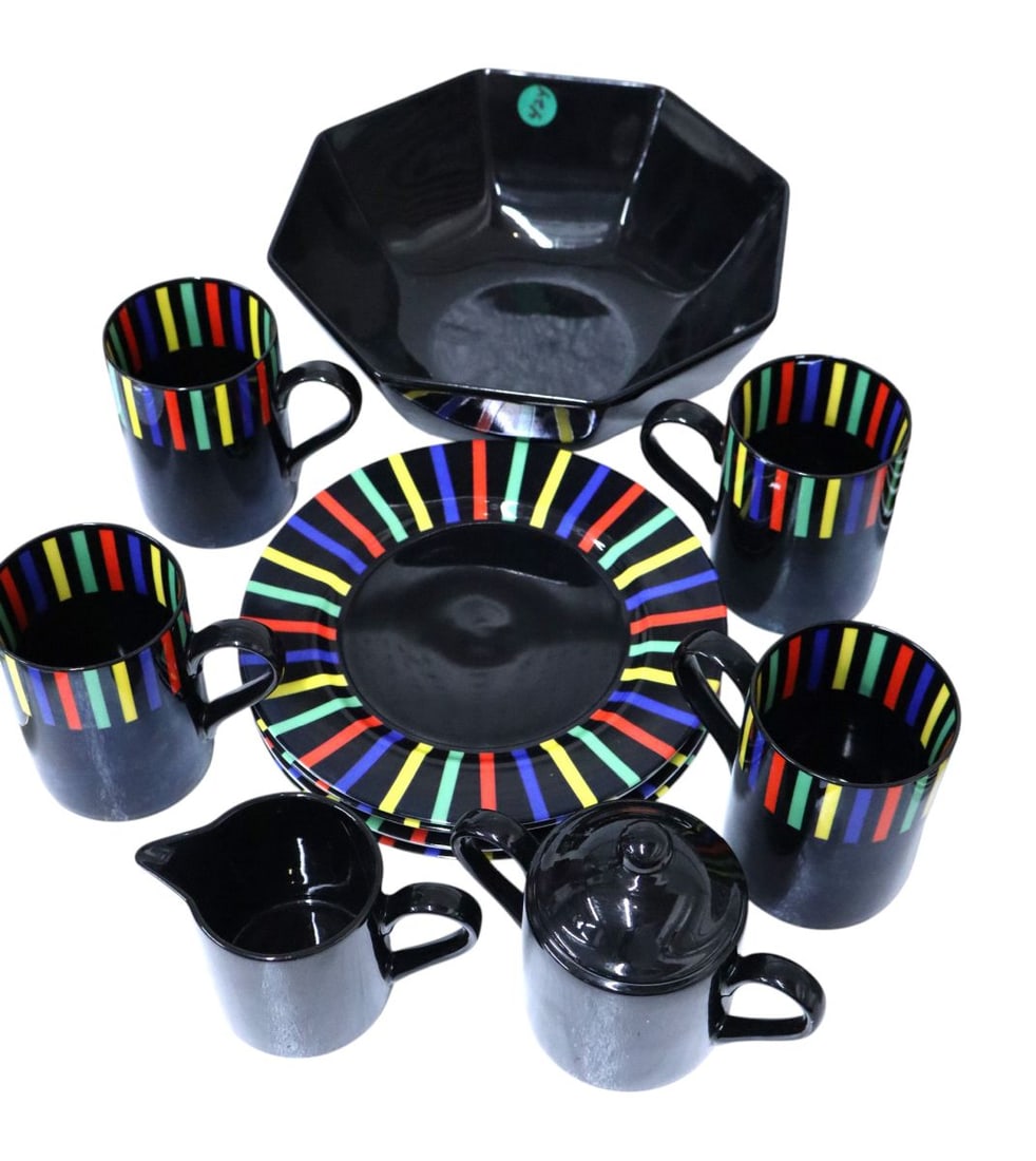 11 pcs Fritz & Floyd Night Lights dinnerware (1 of 4)