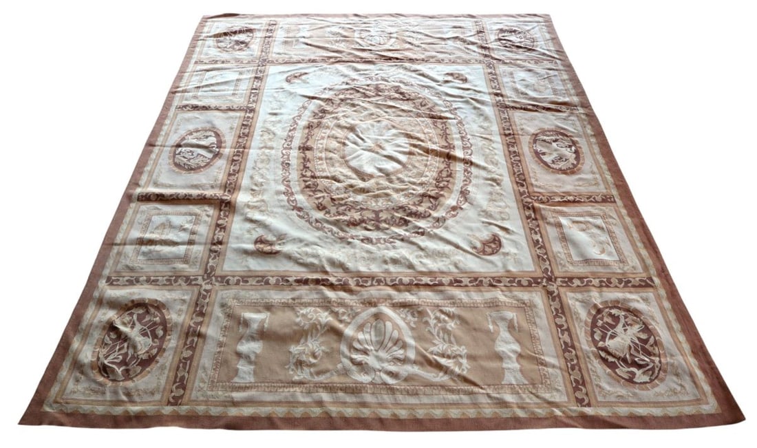 Semi antique tapestry 142"l x 105"w: Semi antique tapestry 142"l x 105"w