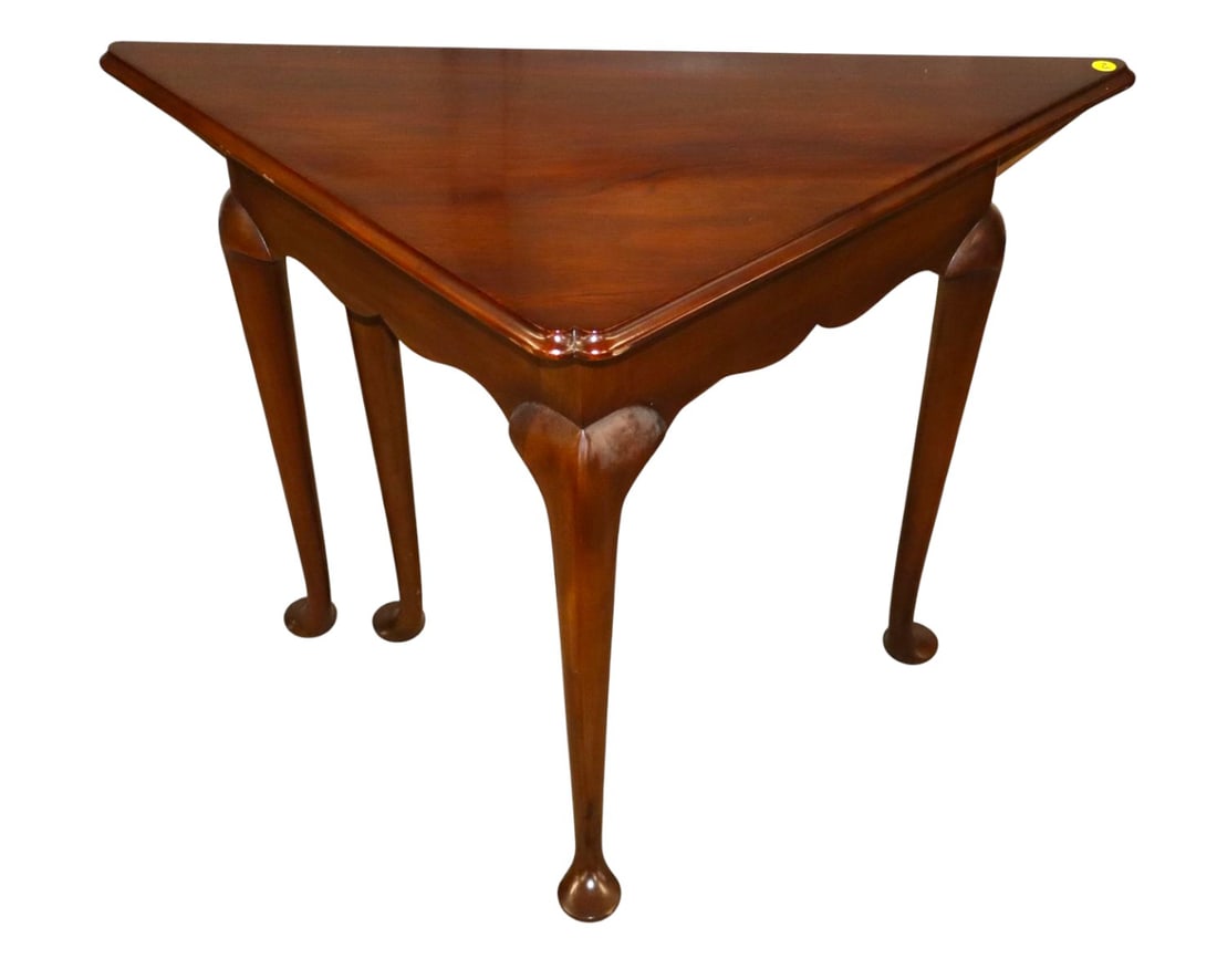 Vintage Kittinger butterfly mahog napkin table (1 of 6)