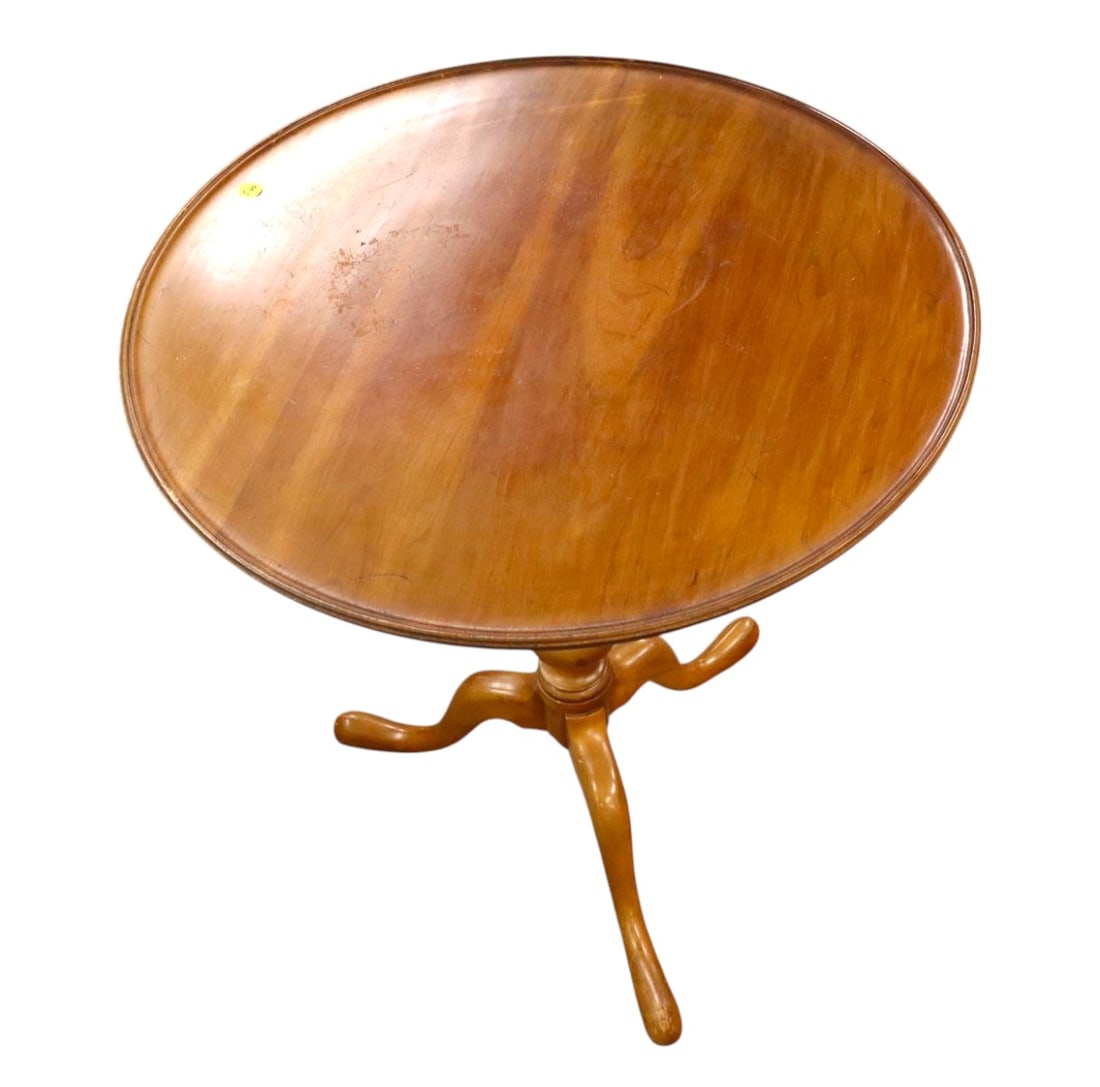 Quality crafted deep dish tilt table attrib AF Hackman (1 of 3)