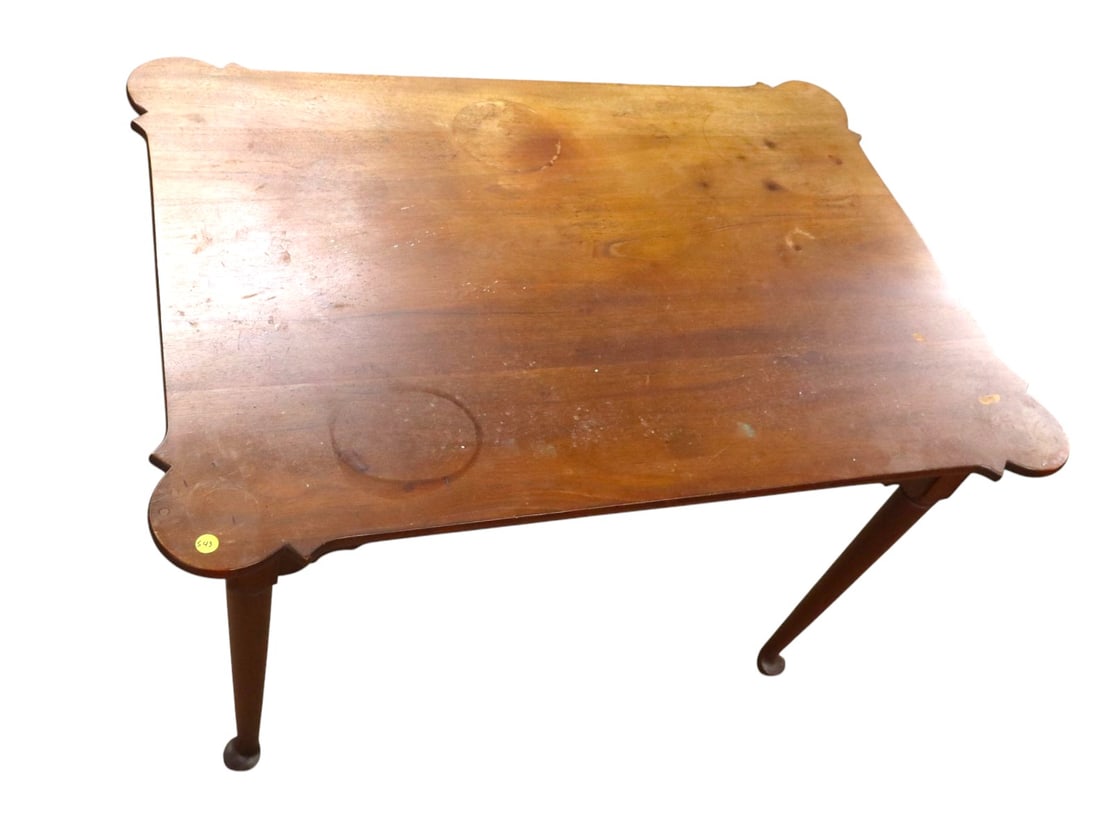 Antique style cookie corner table attrib AF Hackman (1 of 4)