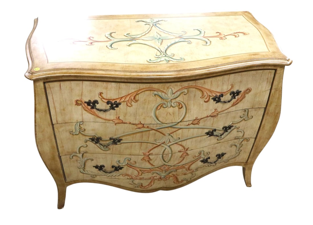 Emerson et Cie paint decorated bombay chest (1 of 5)