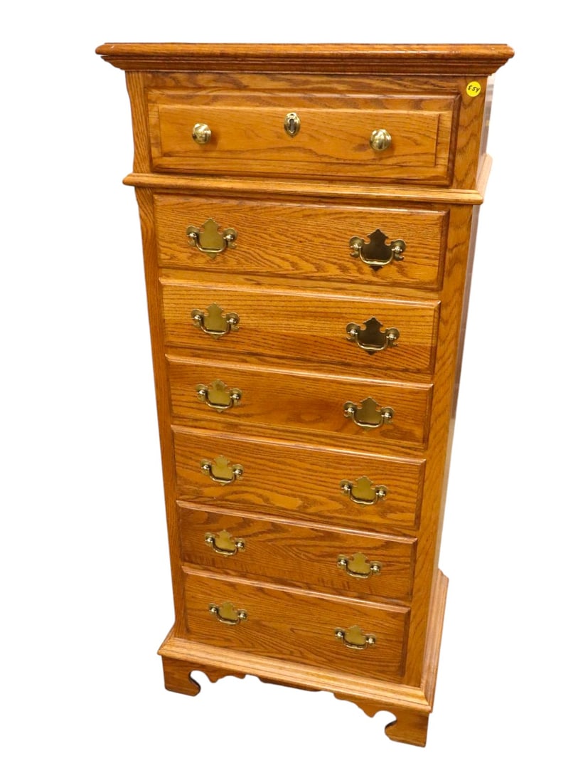 Vtg Nathan Hale lingerie chest with felt line drawer (1 of 8)