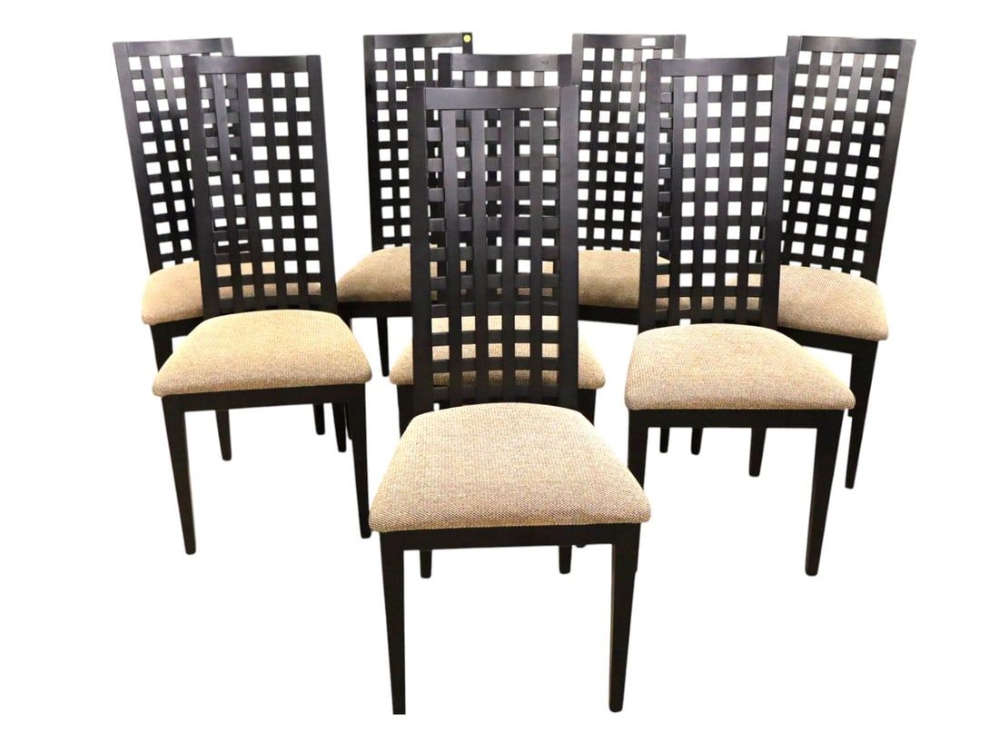 Set 6 Constantini Pietro, Italy modern dining chairs (1 of 6)