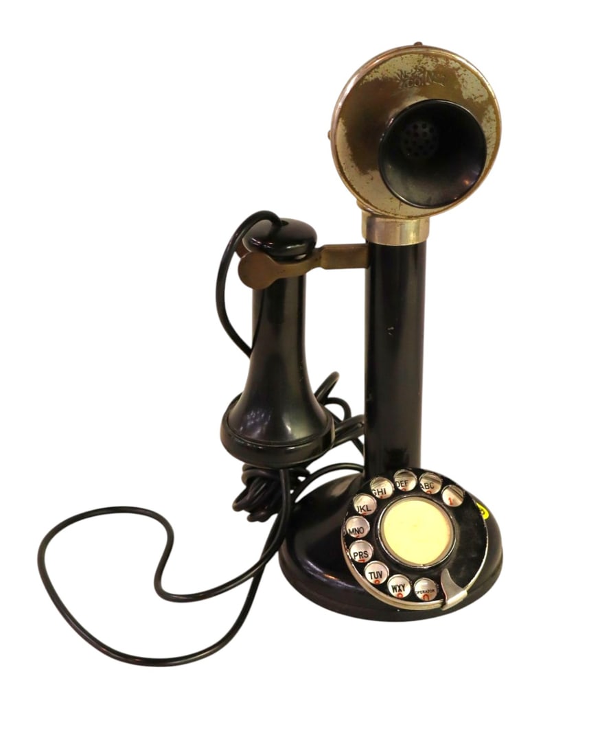 Antique no. 2 stick telephone. (1 of 3)