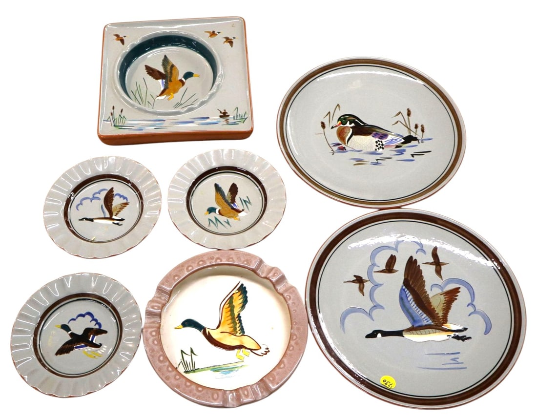 7 pieces of assorted vintage Stangl with ducks (1 of 4)